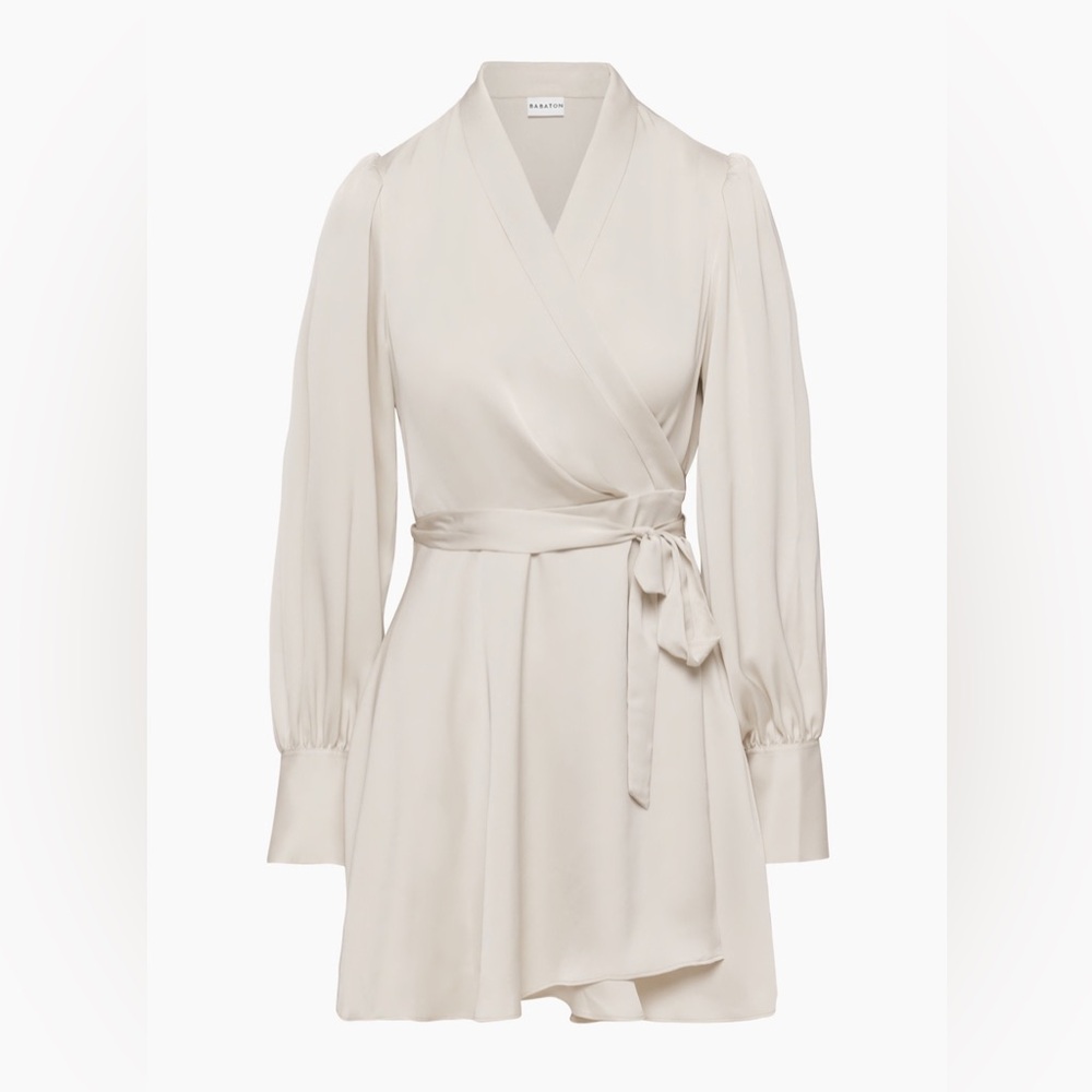 Aritzia Babaton Hyde Satin Mini Dress Size Medium